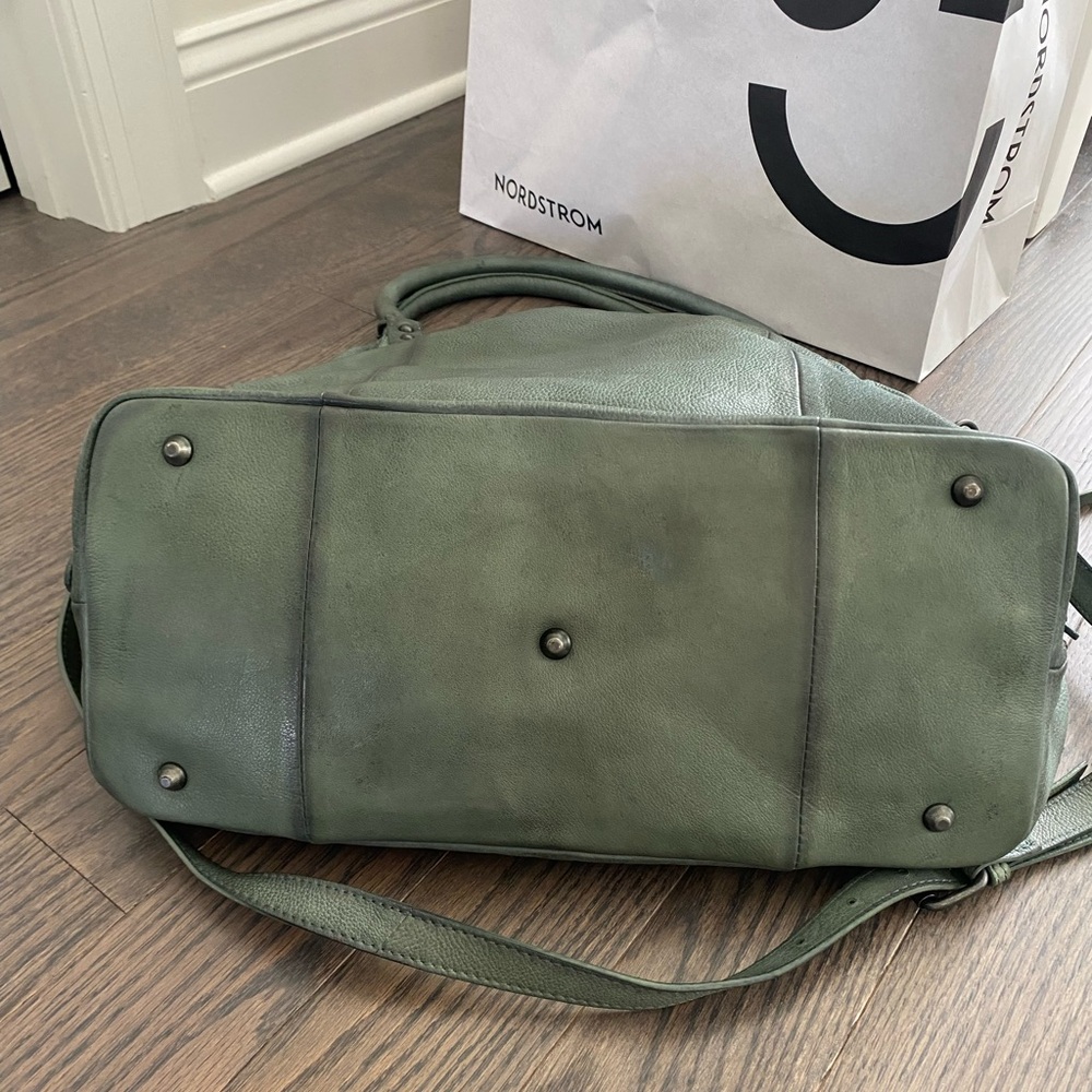 We The Free Secret Sage Green Leather Shoulder Bag - Picture 4 of 9